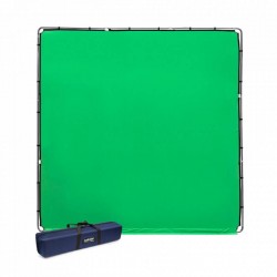 Chromakey green screen 3x3 m