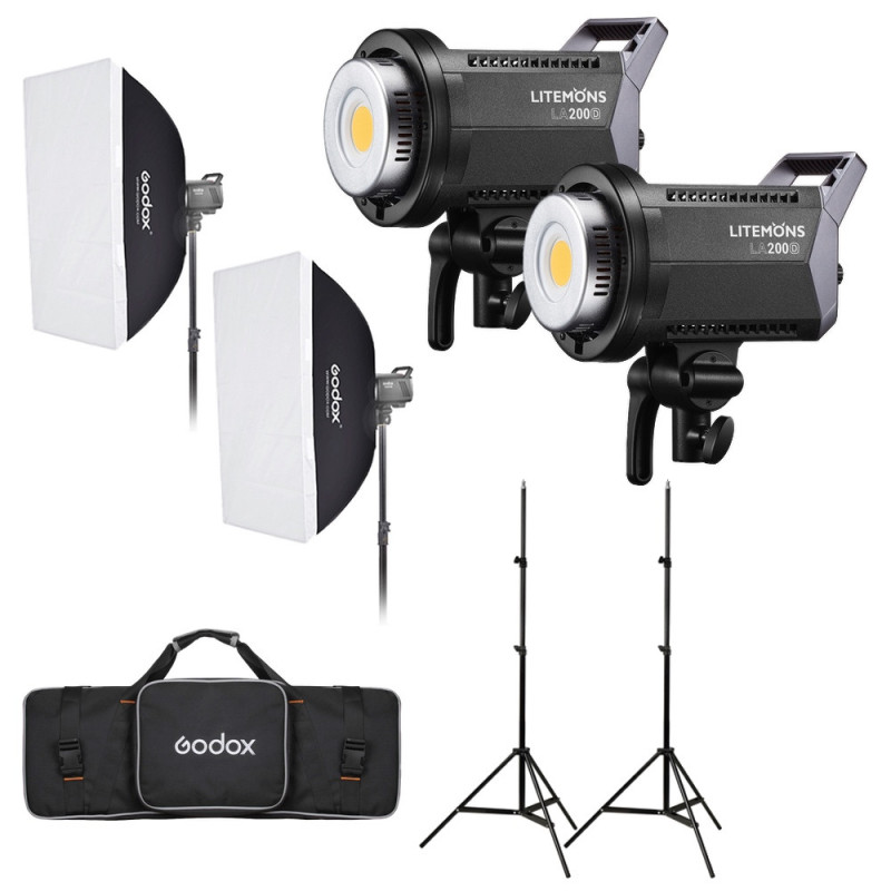 Litemons LA200D Daylight Duo Kit