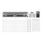 TP4R-K8 8 Light Kit Knowled Pixel Tube Light
