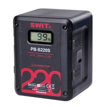 PB-S220S Batterie V-Mount 220Wh PB-S220S Batterie numéri Swit