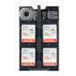 SW-MCR1 Memory Card Case Zwart