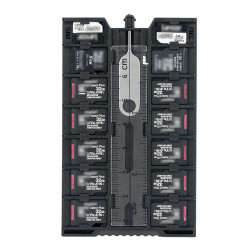 SW-MCR1 Memory Card Case Zwart JJC