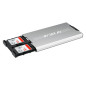 SW-MCR1 Memory Card Case Grijs