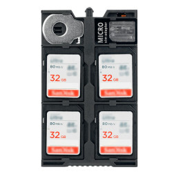 SW-MCR1 Memory Card Case Grijs JJC