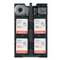 SW-MCR1 Memory Card Case Grijs