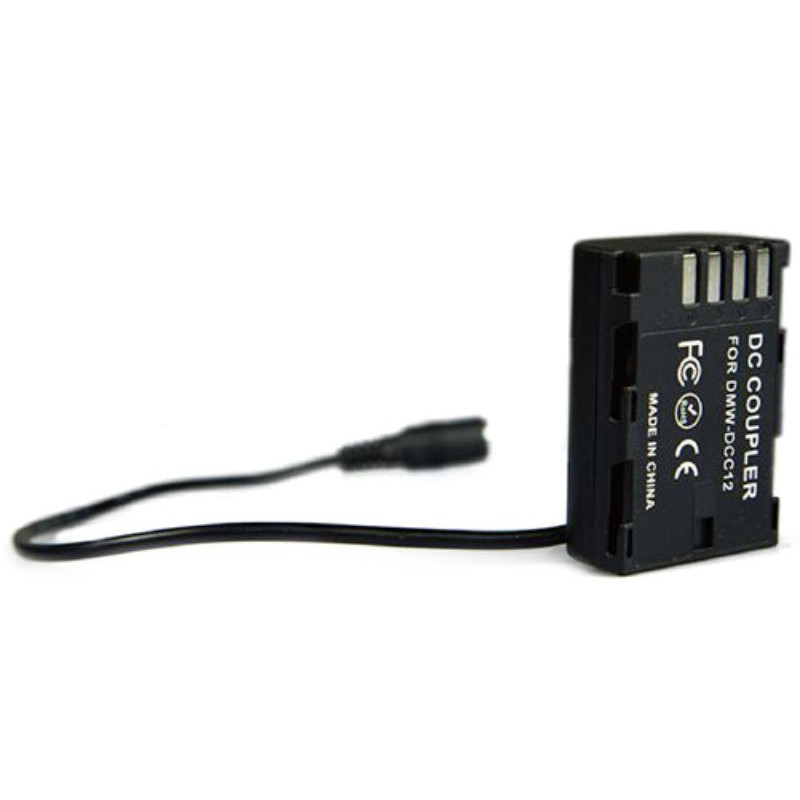 BLF19P-01 Batterie factice type Panasonic DMW-BLF19 alim DC