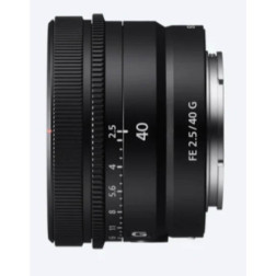 40 mm F2.5 G Monture Sony E