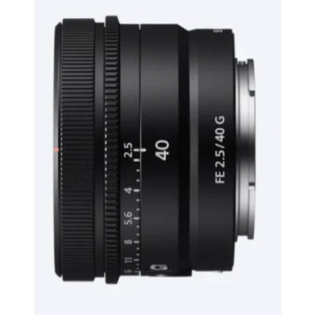 40 mm F2.5 G Monture Sony E