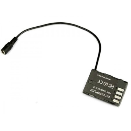 BLF19P-01 Batterie factice type Panasonic DMW-BLF19 alim