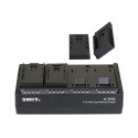 LC-D421F KIT Chargeur DV + 4x plaques Sony NP-F Swit