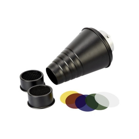 BA-ST3 Snoot et filtres de couleur Snoot de 3,1 pouces à Swit