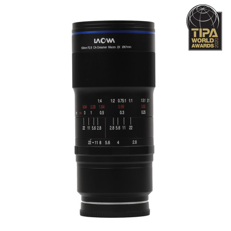 100 mm F2.8 Ultra-Macro 2:1 monture E LAOWA