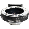 Nikon G-Type F Lens to Pentax Q-Mount Camera 0.5x Speed Booster Metabones