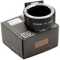 Contax G Lens to FUJIFILM X-mount Camera T Adapter (Blac Metabones