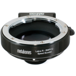 Leica R Lens vers Micro 4/3 avec Speed Booster 0,58 Metabones