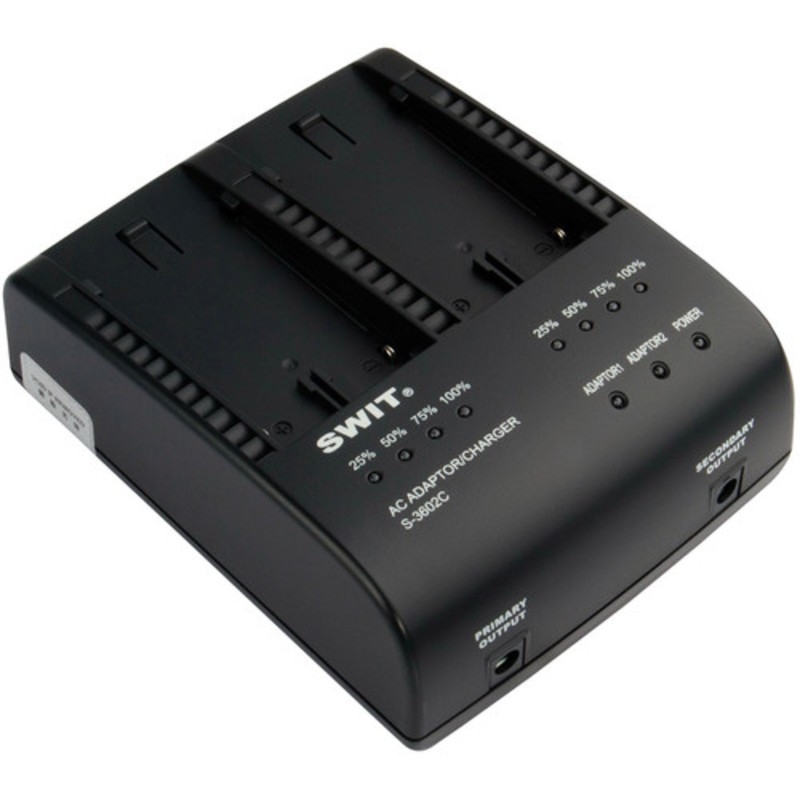 S-3602C Chargeur simultané 2 batteries type Canon BP S-3602C Chargeur simultané 2 batteries type Canon BP