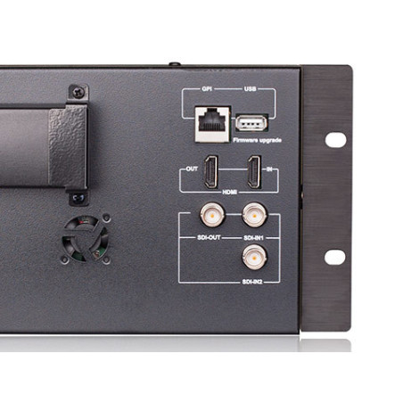 Rack 19" 3U Dual Monitor LCD 7" - SDI