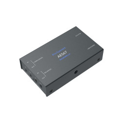 Analog / digital audio converter to and from AES67 and I