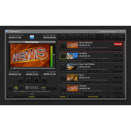 YOUPLAY BROADCAST Software licence Software licence. Con