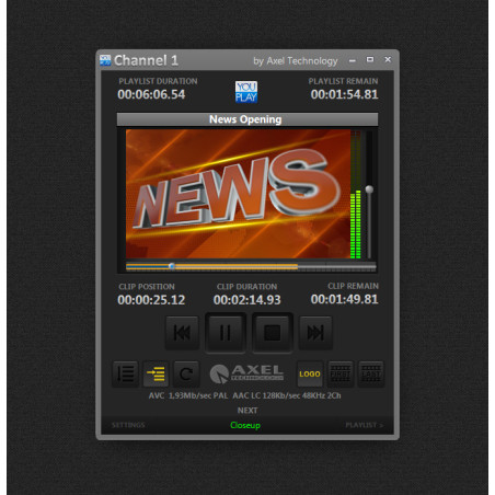 YOUPLAY BROADCAST Software licence Software licence. Con