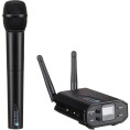 Camera-Mount Wireless Hypercardioid Handheld Microphone System (2.4 GHz) Audiotechnica
