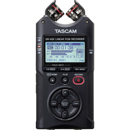 DR-40X Enregistreur PCM portatif 4 pistes Tascam