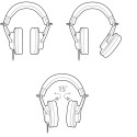 Audio-Technica ATH-M20x Closed-Back Monitor Headphones (Black) Audiotechnica