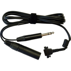 Straight Copper Cable with XLR-with P48 Connector for HMD26/46 Headsets Sennheiser