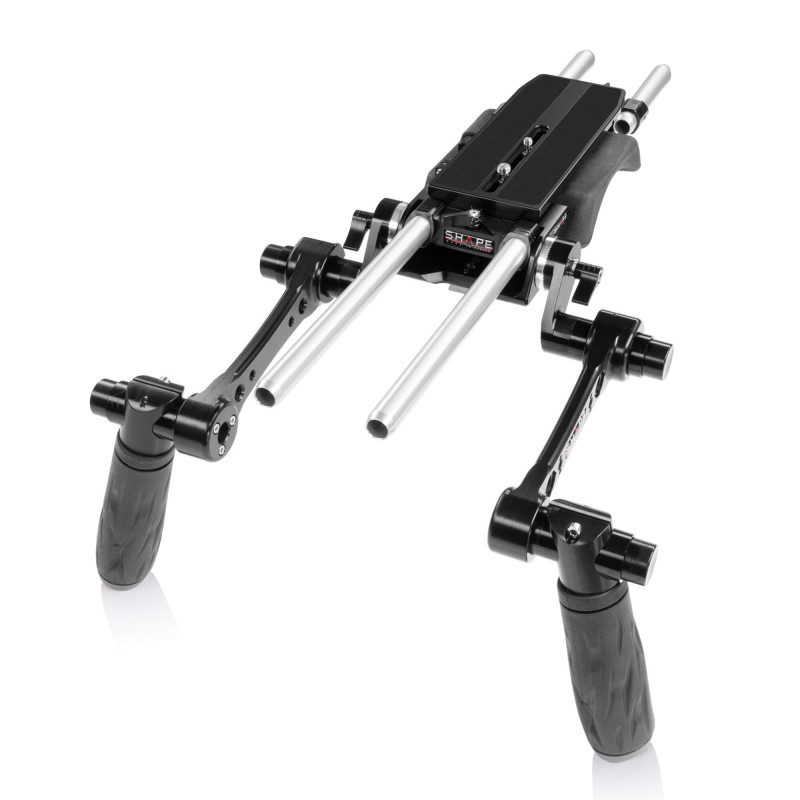 Compact REVOLT shoulder baseplate (BP20) with HAND15 shadow Compact REVOLT shoulder baseplate (BP20) with HAND15 shadow