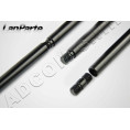 kit 2 rods extensible with adaptor dual screw lenght 100mm Lanparte