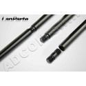 kit 2 rods extensible with adaptor dual screw lenght 200mm Lanparte
