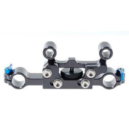 Adaptor for 15mm rods to 15mm film spacing (401-122), Ad Chrosziel