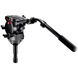 526-1 - Professional Fluid Video Head - Supports Up to 3 Manfrotto