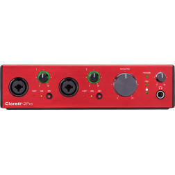 Clarett+ - Interface 10 In / 4 Out Clarett+ - Interface FOCUSRITE