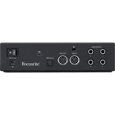 Clarett+ - Interface 10 In / 4 Out Clarett+ - Interface