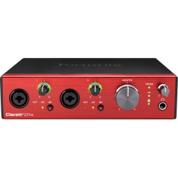 Clarett+ - Interface 10 In / 4 Out Clarett+ - Interface Focusrite