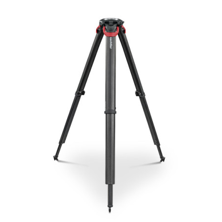 FLOWTECH 100MS 5585 Carbon tripod with middle spreader