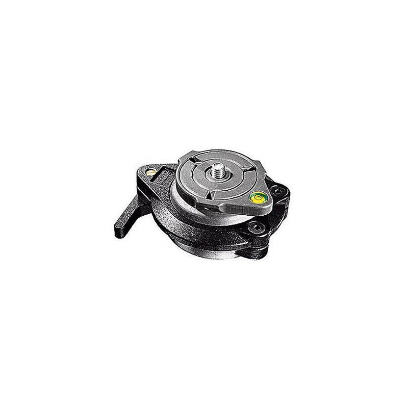 438-14 - Compact Levelling Head-Ball Camera Leveler-Supports 33 lbs (15kg)- 1/4" screw