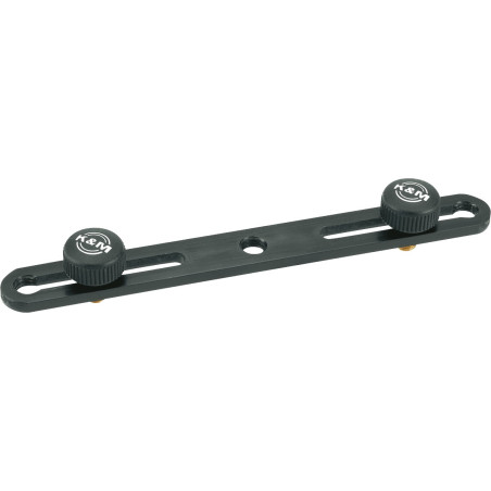 23550 - Barres de couplage - Pour 2 micros. L : 200 mm B K&M