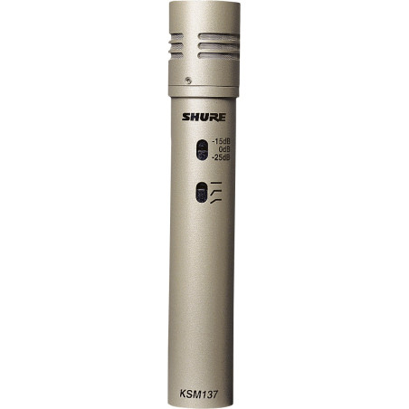 KSM137-SL - Statique instruments cardioÃ¯de Shure