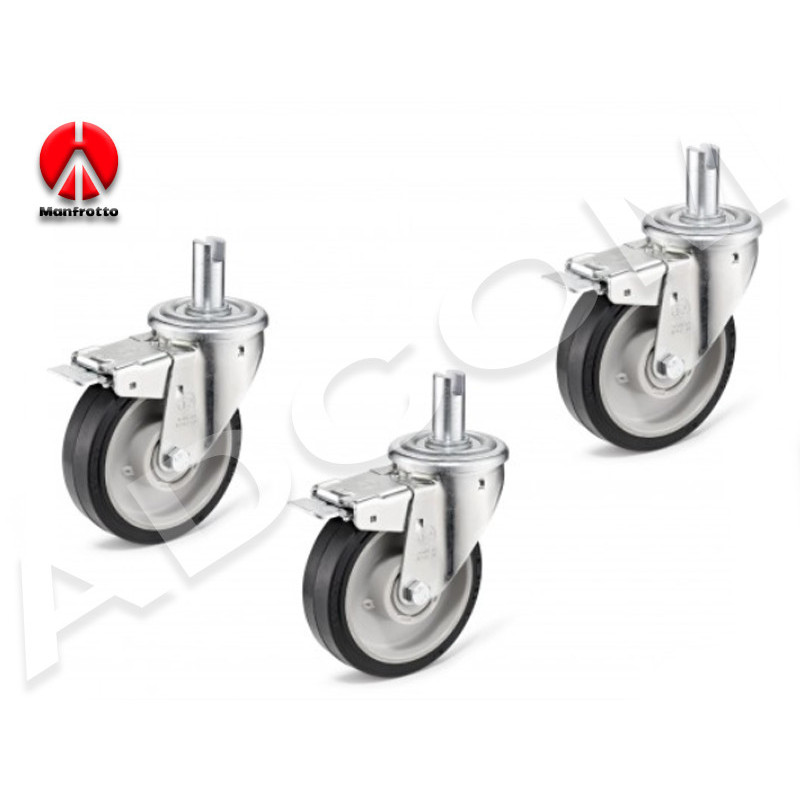 B9000 - Avenger Jeu de 3 roues pour pied Strato Safe B9000 - Avenger Jeu de 3 roues pour pied Strato Safe