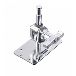 F810 - Avenger Wall Plate, Baby w/ 16 mm/ 5/8 in Swivel Spigot (F810) Avenger