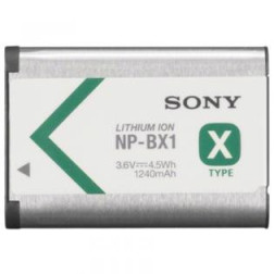 NP-BX1 - Li-Ion - 3,6V 2,4Wh - 680mAh for DSC-TXX Batter Sony