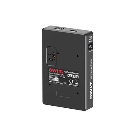 High Load Hot-swap Adaptor, 32Wh battery inside, Output