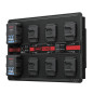 8ch x max 6A Top Fast Simultaneous 14V/28V Wall Charger, B-mount (PC-W861B)