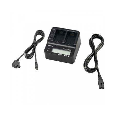 AC-VQV10 Chargeur double batteries type Sony NP-FV NPFP Sony