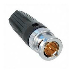 rearTWIST BNC cable connector offers a true 75 O design Neutrik