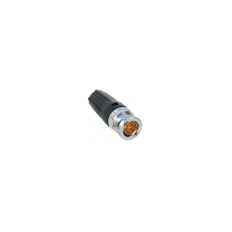 rearTWIST BNC cable connector offers a true 75 O design rearTWIST BNC cable connector offers a true 75 O design