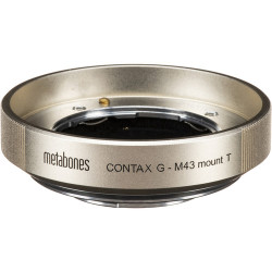 Contax G-Mount Lens to Micro Four Thirds Camera Lens Adapter (Gold) Metabones