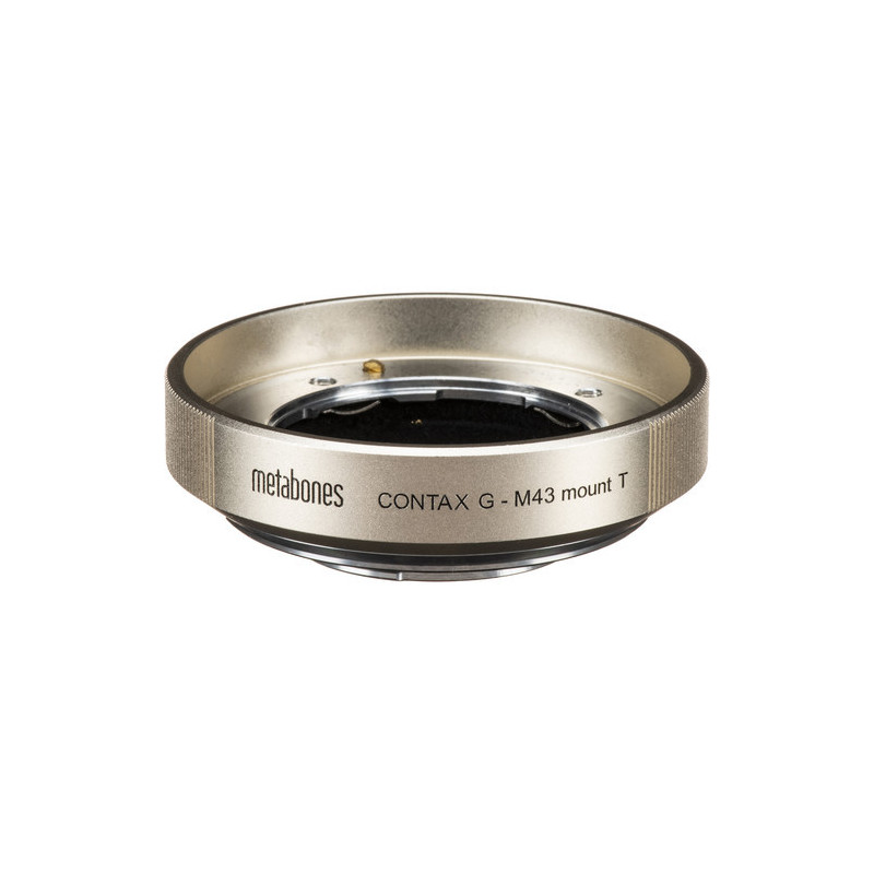 Contax G-Mount Lens to Micro Four Thirds Camera Lens Adapter (Gold) Contax G-Mount Lens to Micro Four Thirds Camera Lens Adapter (Gold)